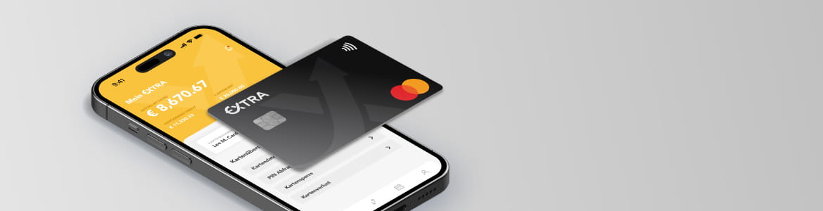 Extra Mobile App - Volle Kontrolle über Ihre Kreditkartennutzung.